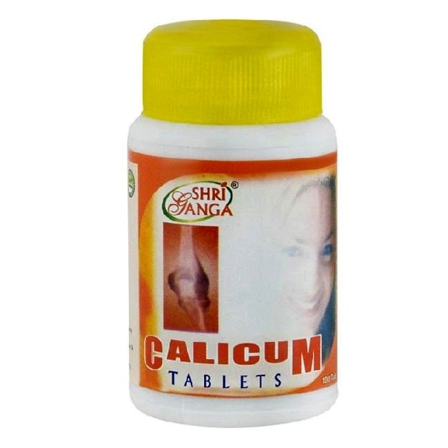 Кальцій Шрі Ганга (Calicum, Shri Ganga) 100 пігулок