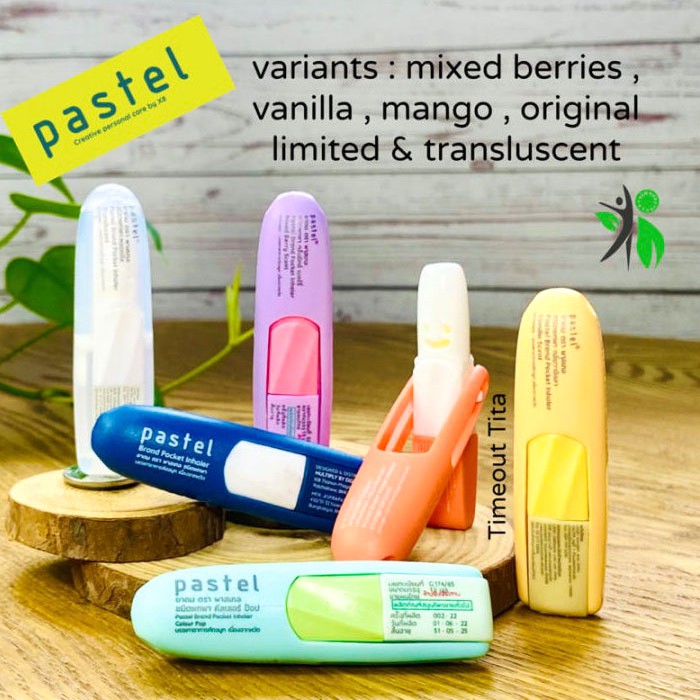 Тайский ингалятор для носа Pastel с ароматом Манго