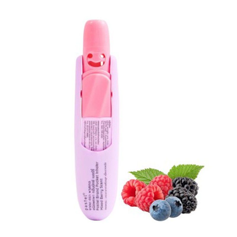 Тайский ингалятор для носа Pastel с ароматом ягод