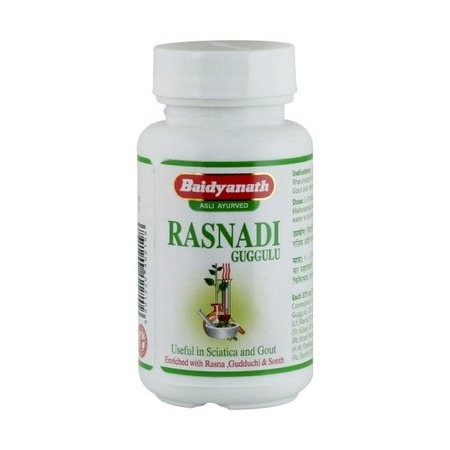 Раснади Гуггул (Rasnadi Guggulu, Baidyanath) 80 таблеток