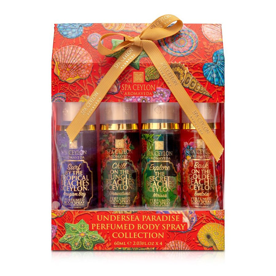 Коллекция парфюмированных спреев для тела ПОДВОДНЫЙ РАЙ