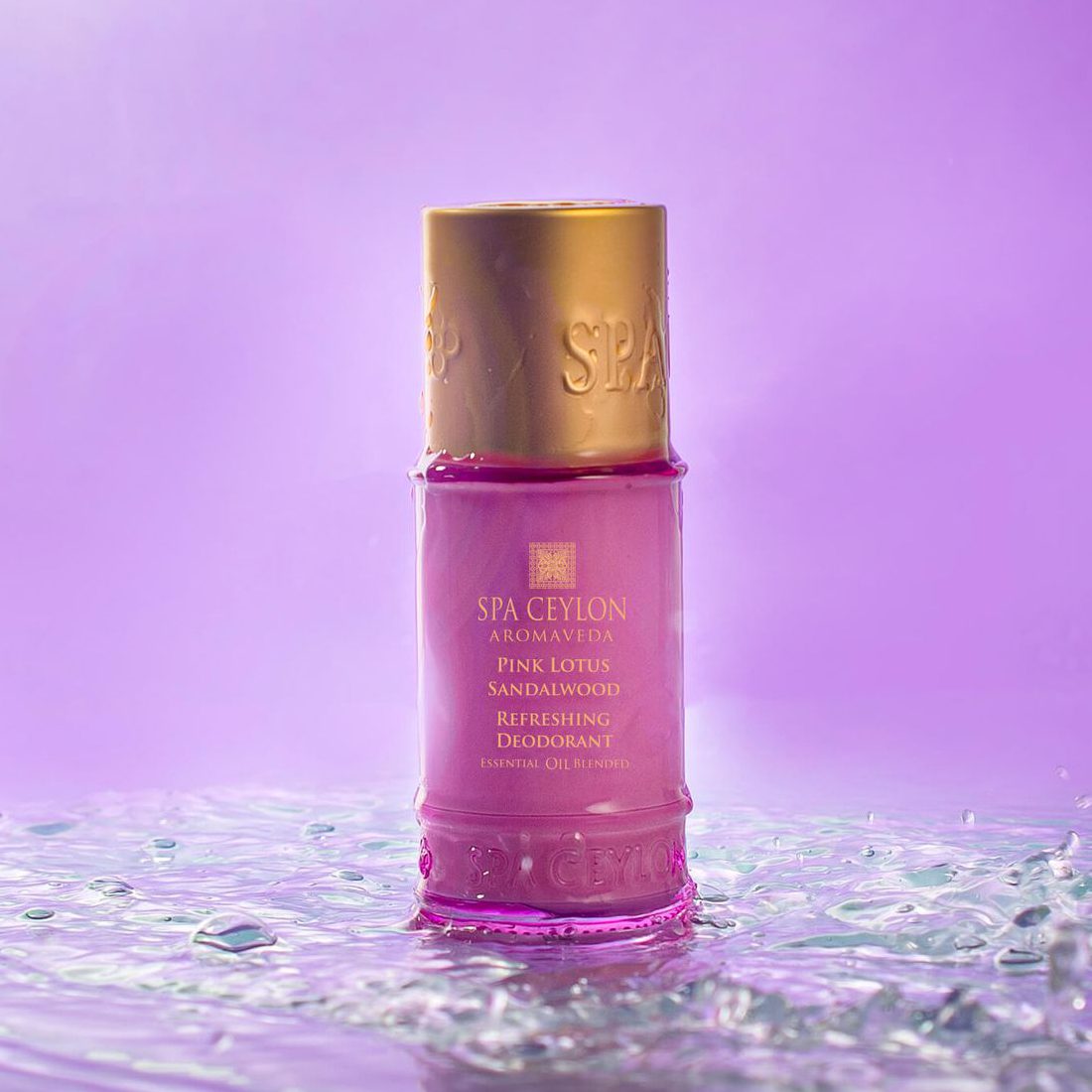 Освежающий дезодорант РОЗОВЫЙ ЛОТОС И САНДАЛ 60 мл