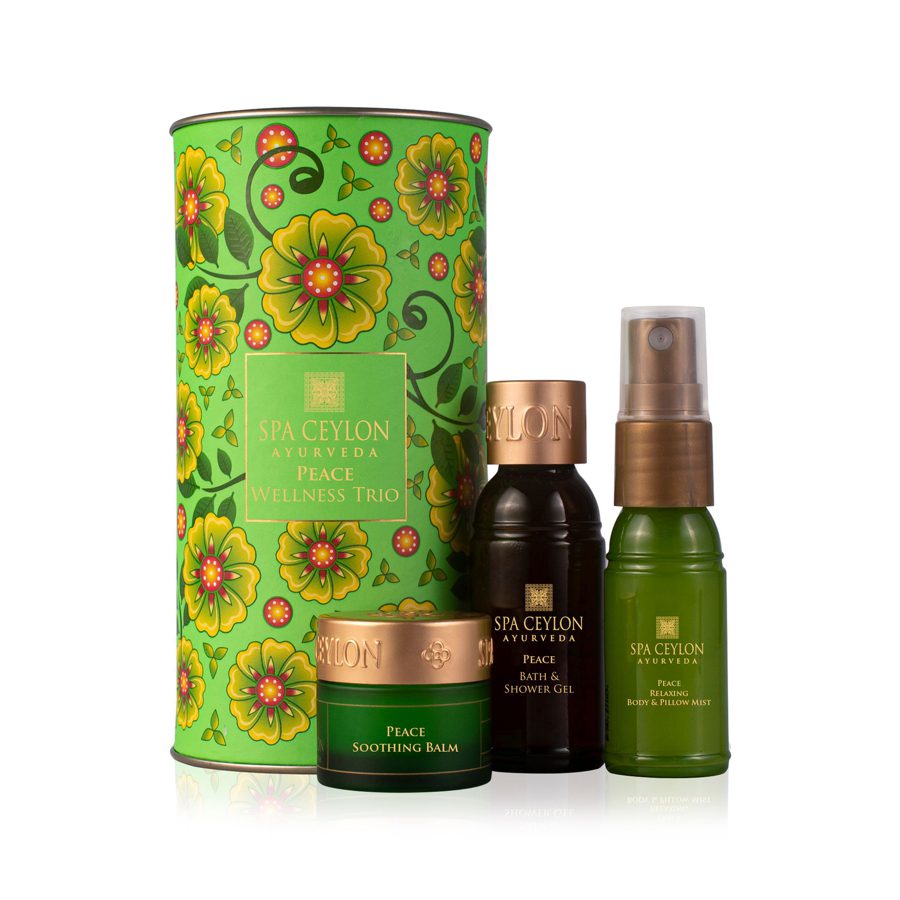 Тріо Сет з ароматом лемонграсу СПОКИЙ, 3 предмети