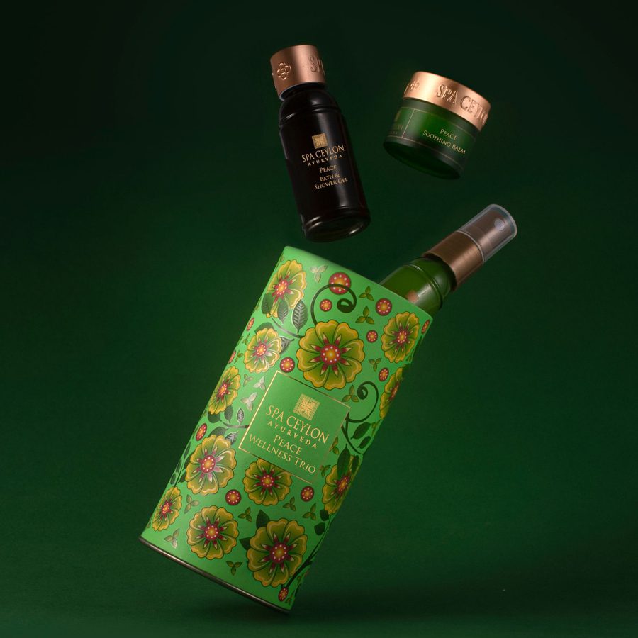 Alternative view of Тріо Сет з ароматом лемонграсу СПОКИЙ, 3 предмети