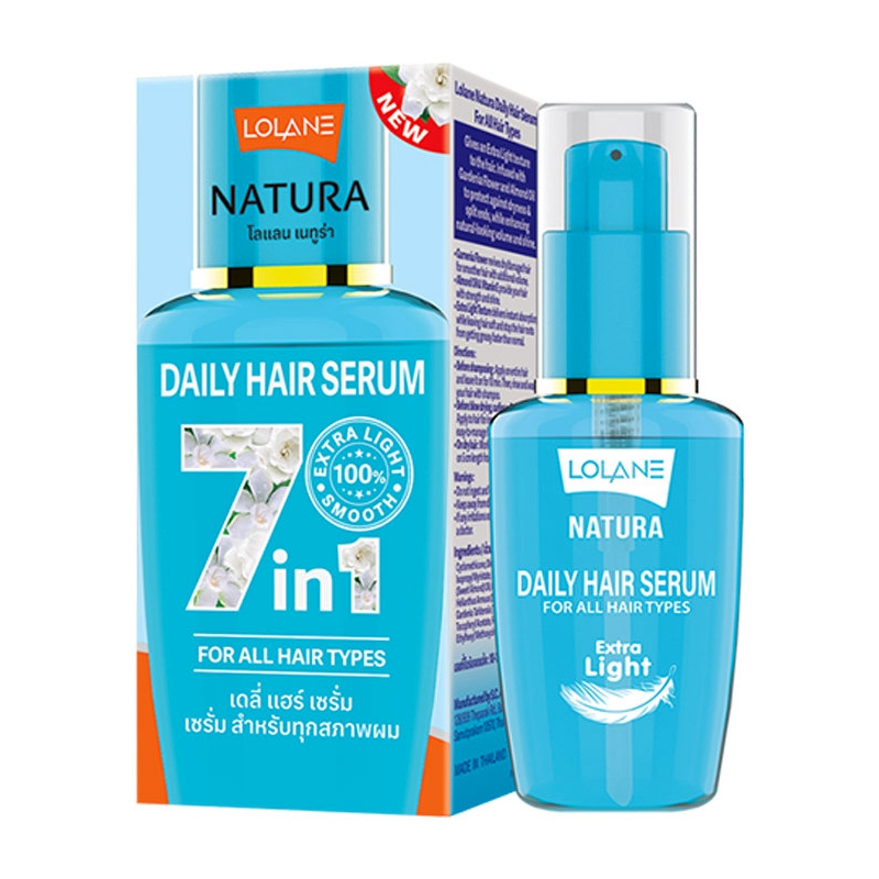 Несмываемая сыворотка для всех типов волос волос Lolane 50 мл