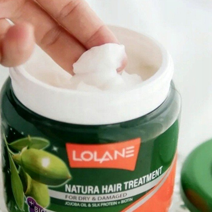 Крем-маска для ослабленных волос (Natura Hair Treatment, Lolane) 100 грамм 2