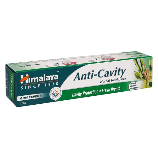 Зубная паста против кариеса (Anti-Cavity Herbal Toothpaste, Himalaya Herbals) 125 грамм