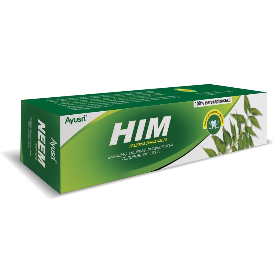 Зубная паста с Нимом (Neem Toothpaste Ayusri) 200 грамм
