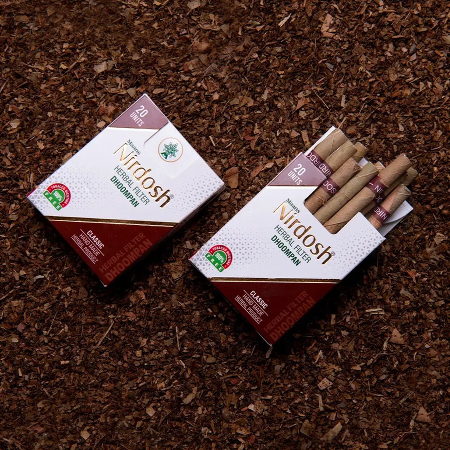 Трав'яні сигарети без нікотину Нірдош Класік (Nirdosh Classic) 20 шт - Зображення 2