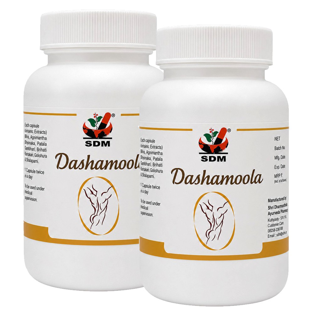 АКЦІЯ 1+1: Дашамула капсули (Dashmool capsules, SDM) 2 х 100 капсул*