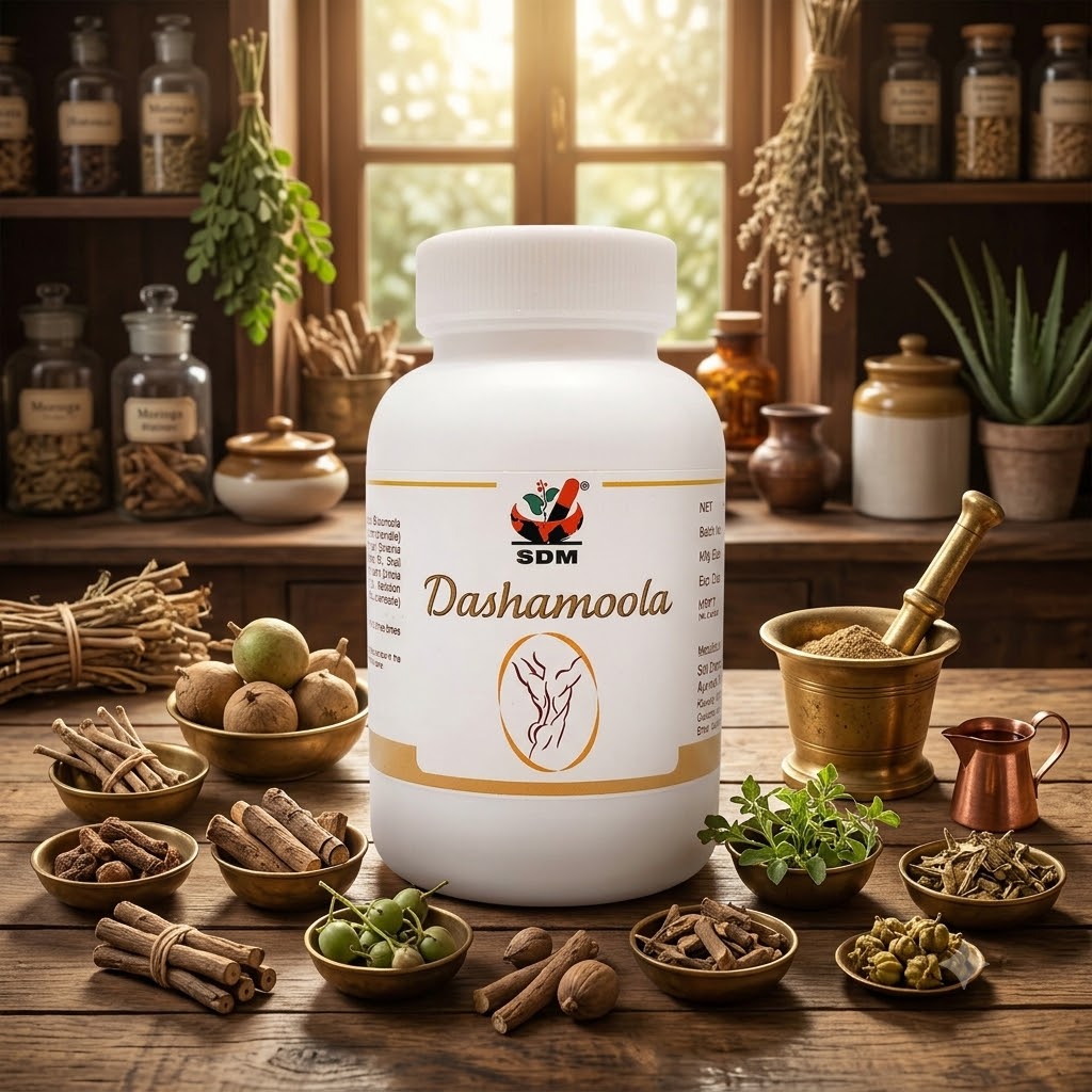 Дашамула капсулы (Dashmool capsules, SDM) 100 капсул*